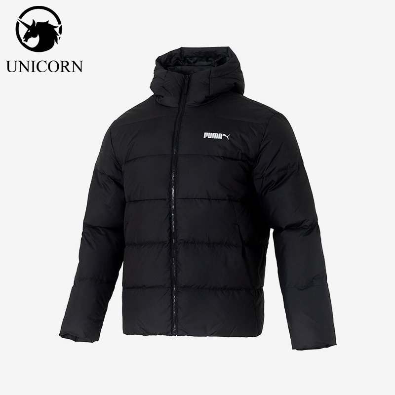 Puma/彪马正品2025冬季款男士日常连帽保暖耐穿羽绒服694699-01