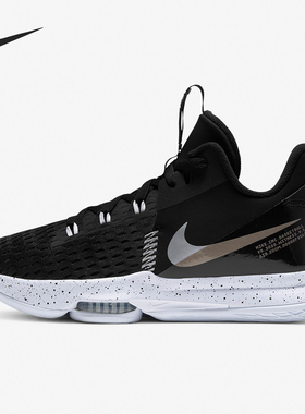 Nike/耐克正品男女同款织物TPU减震防滑中帮篮球鞋CQ9380-001