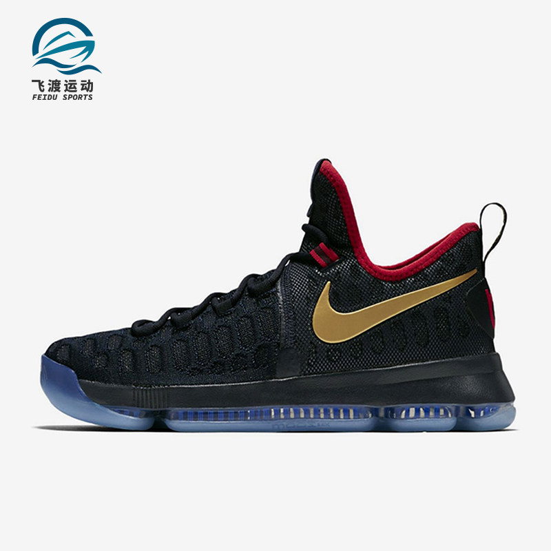 Nike/耐克正品KD 9男士系带透气耐磨实战篮球鞋843396-470