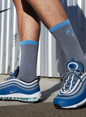 Nike/耐克正品Air Max 97男士低帮气垫耐磨运动跑步鞋FN6957-400
