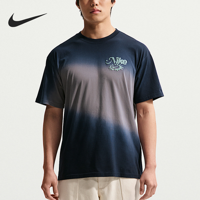 Nike/耐克正品夏季男士运动时尚印花圆领日常休闲T恤IH1152-015