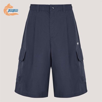 Adidas/阿迪达斯正品三叶草男士宽松日常休闲慵懒风短裤KT3045