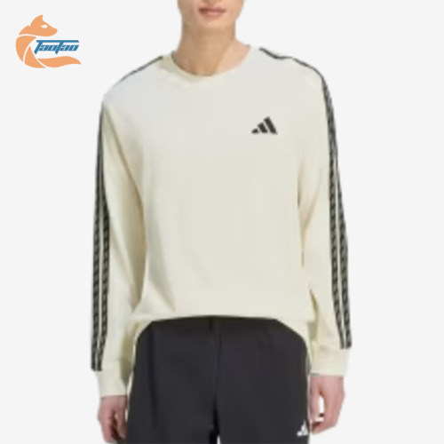 Adidas/阿迪达斯正品Sportswear男士圆领长袖套头T恤KX0485