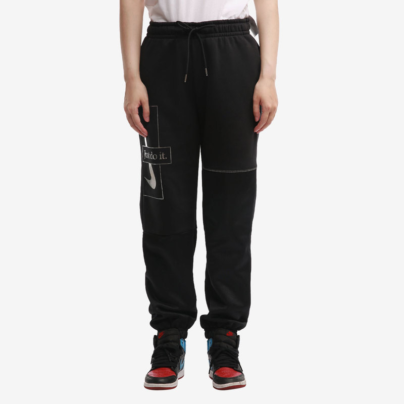 Nike/耐克正品新款女子运动休闲宽松加绒收腿长裤 DC0655-010