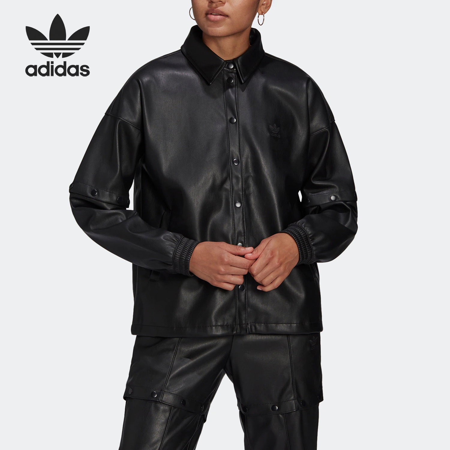 阿迪达斯正品女子运动外套