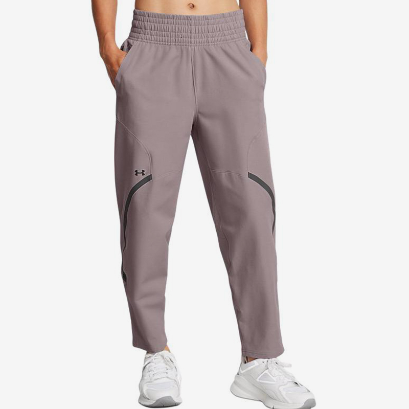 UA/安德玛正品2025新款女士宽松运动健身户外亲肤长裤1382741-015