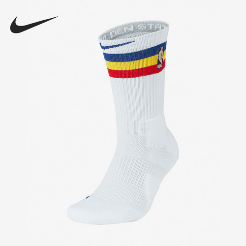 Nike/耐克正品新款男女条纹运动经典透气长袜一双装CK4790-100