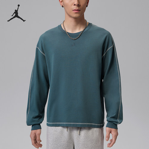Nike/耐克正品Jordan Flight SS26 男士圆领经典卫衣IF1830-464