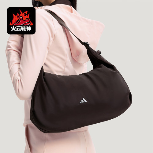 Adidas/阿迪达斯正品2026年春季女士收纳日常便携运动挎包KS5211