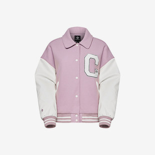 女士单排扣宽松训练夹克外套10027242 新款 A04 匡威正品 Converse