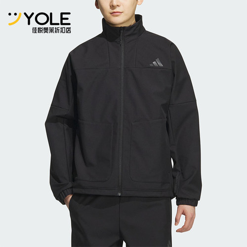 Adidas/阿迪达斯正品2025秋季款男士休闲户外运动宽松外套KR8296