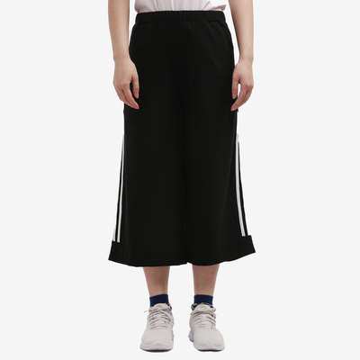 Adidas/阿迪达斯正品NEO 舒适休闲春季时尚阔腿运动七分裤BP6622