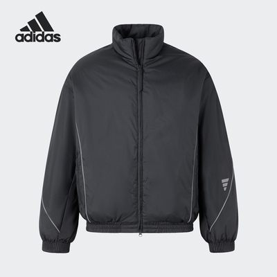 Adidas/阿迪达斯正品FUSTL PADD JKT1男士立领保暖棉服JY0210