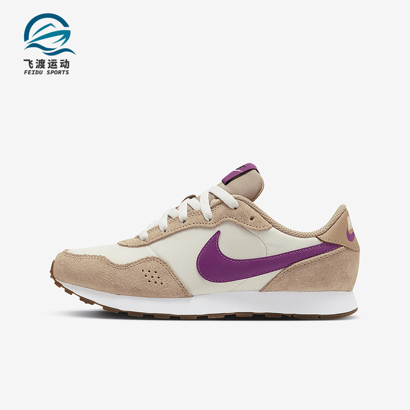 耐克大童运动耐磨透气系带跑步鞋