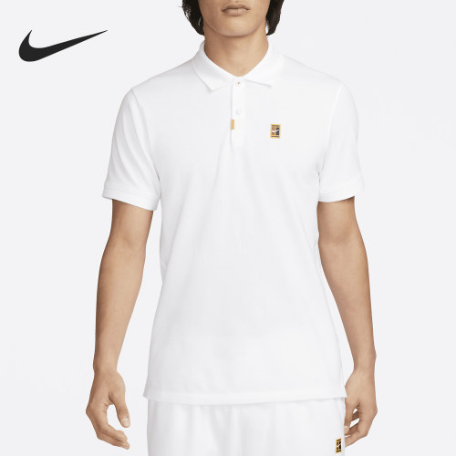 Nike/耐克正品夏季新款男士休闲透气修身翻领T恤DA4380-101