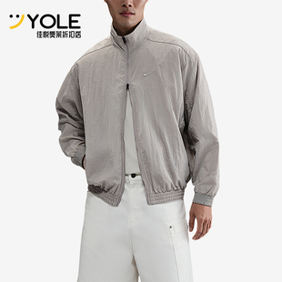 Nike/耐克正品Club男士Oversize风梭织经典运动夹克HV6918-009