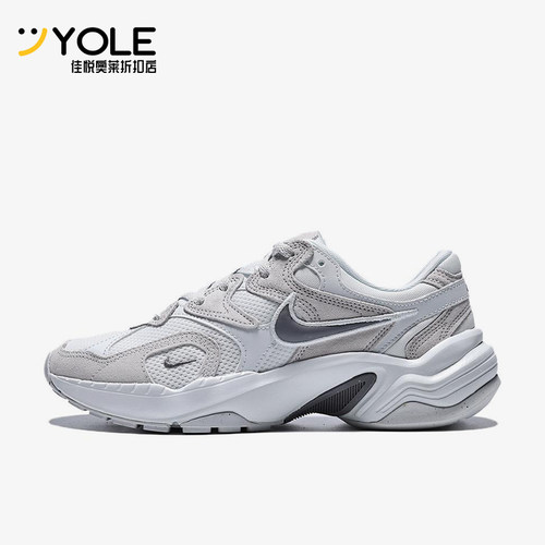 Nike/耐克正品36.5新款女白灰色街头复古经典休闲鞋IB3952-101