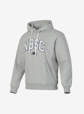 New Balance/NB正品运动男子经典休闲连帽卫衣套头衫NCE31251-MGR