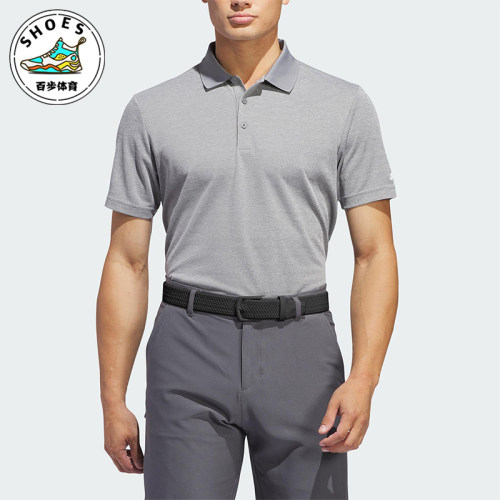 Adidas/阿迪达斯正品夏季男士运动翻领训练柔软短袖POLO衫IQ2937