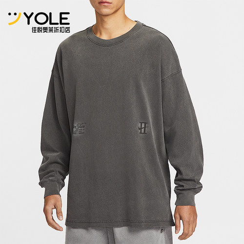 Nike/耐克正品2026春季款男士圆领经典套头长袖上衣IH5086-010