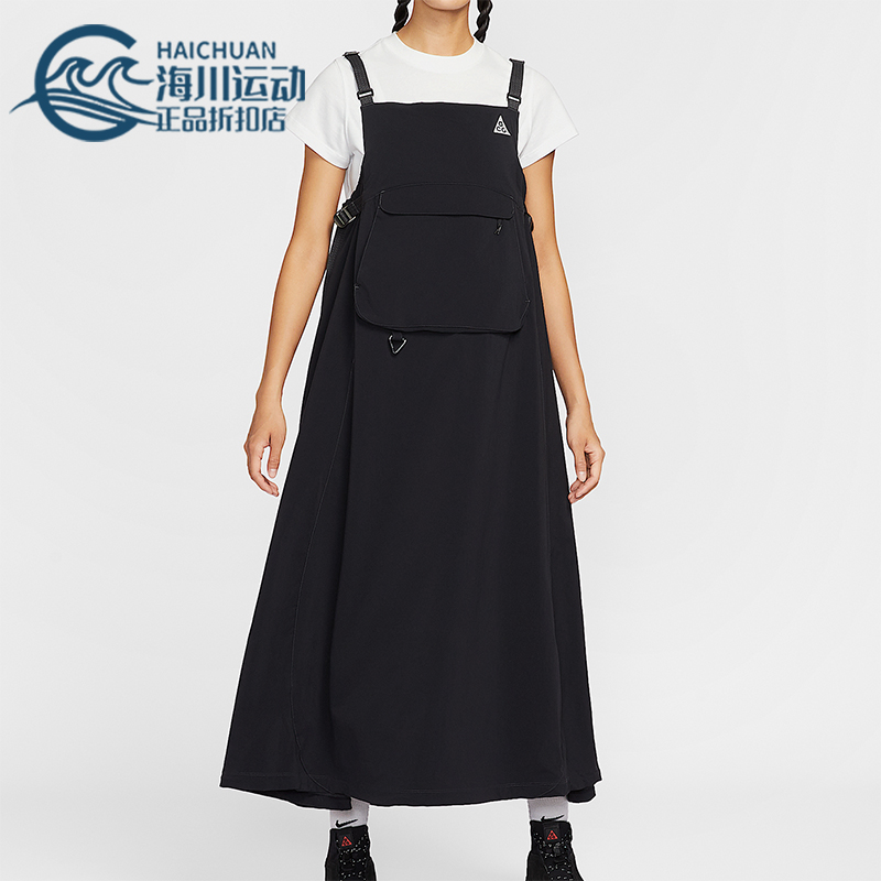Nike/耐克正品2025女士日常运动耐穿透气背带连衣裙HV1101-010