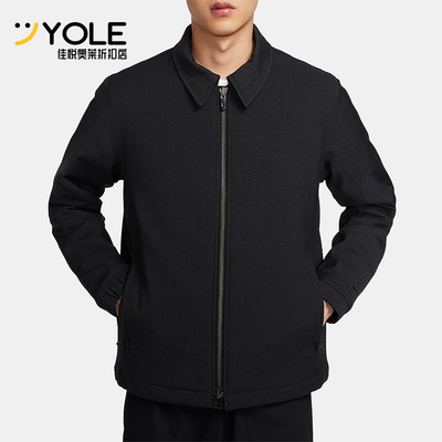 Nike/耐克正品春季男士翻领简约经典透气运动夹克外套HF6790-010