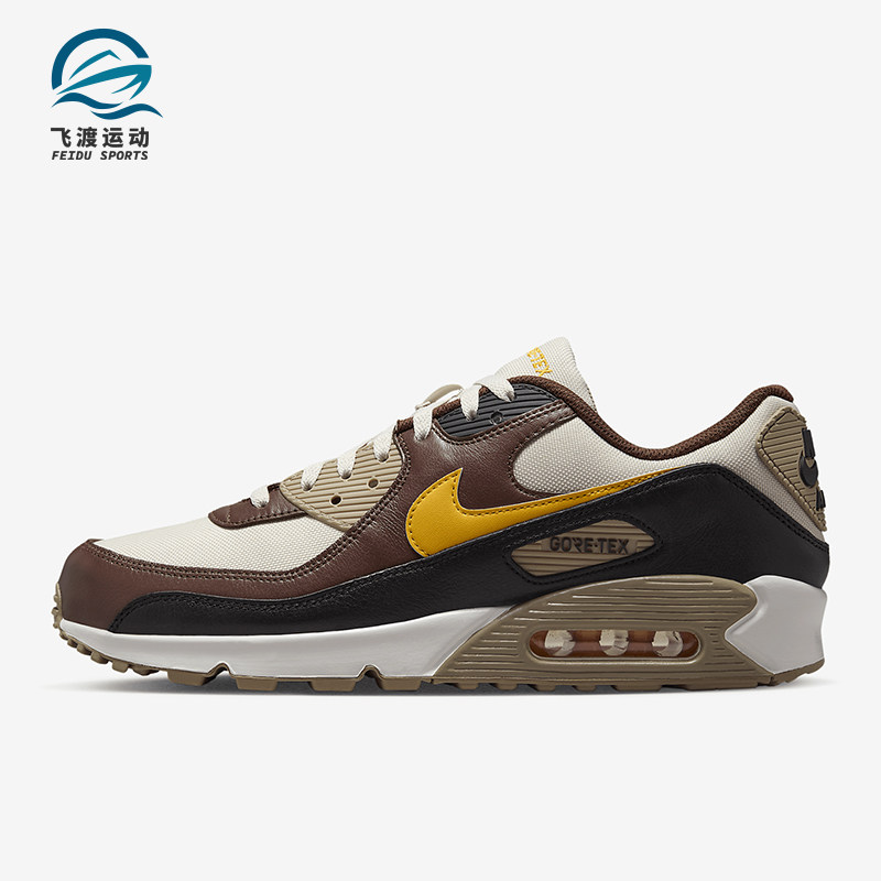 Nike/耐克正品Air Max 90男女低帮拼接气垫减震跑步鞋FD5810-201