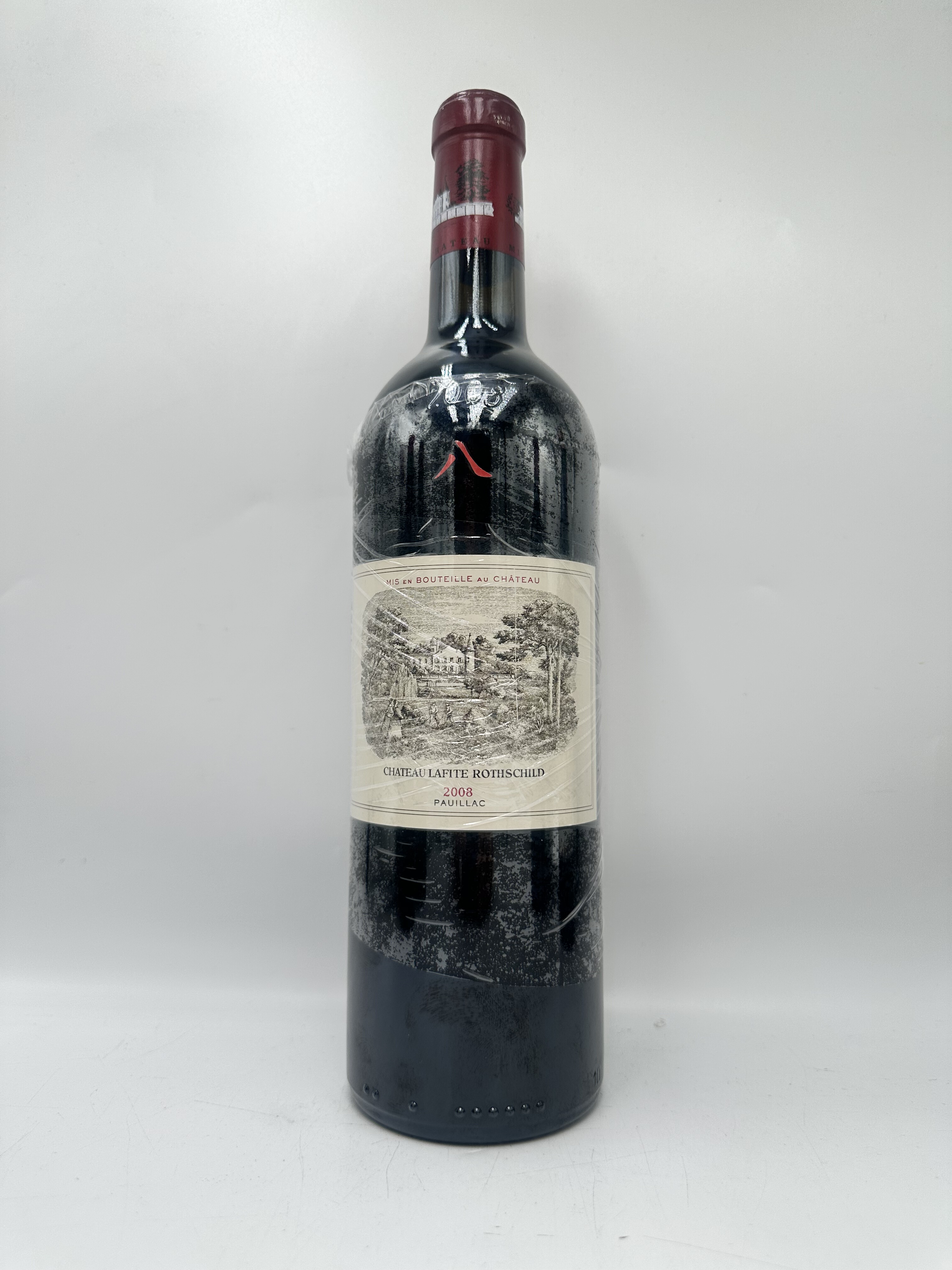拉菲2008年正牌拉菲古堡干红葡萄酒 红酒法国进口