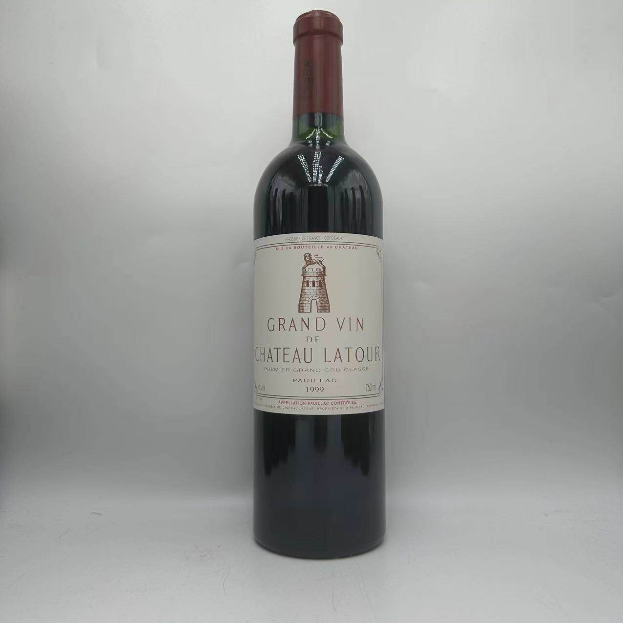 拉图古堡正牌法国大拉图波尔多干红葡萄酒chateaulatour瓶装750ml