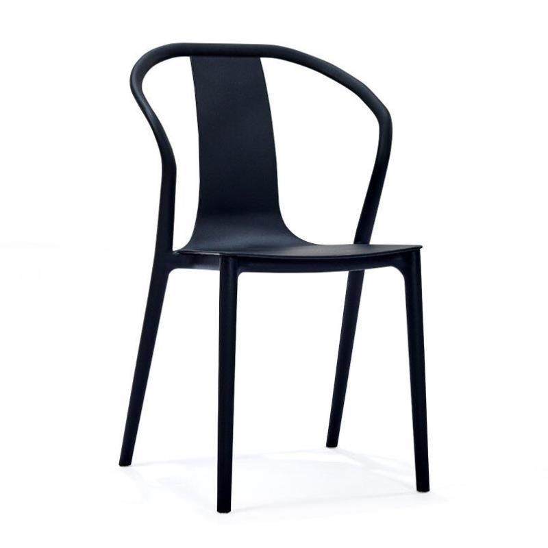 百思宜椅子简约餐椅时尚休闲椅咖啡椅餐厅餐桌椅子塑料可叠放椅子