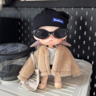 zsiga娃衣服皮草外套向往之处1/8可动人偶BJD嘎子姐molly秋冬套装