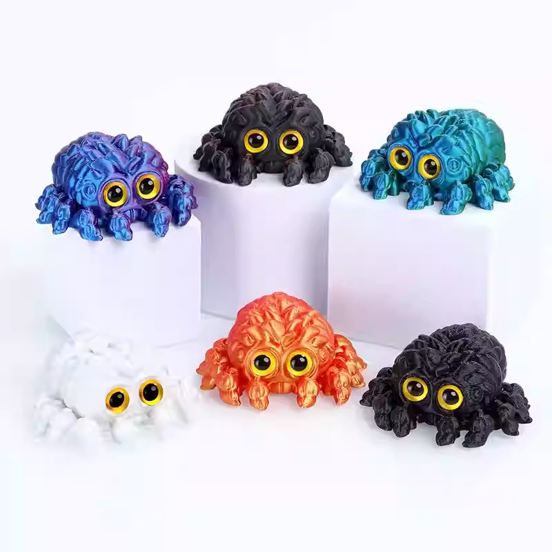 3D打印卢卡斯蜘蛛关节可活动