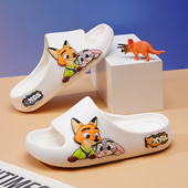 疯狂动物城儿童拖鞋 女童室内防滑软底卡通宝宝居家凉拖踩屎感小孩