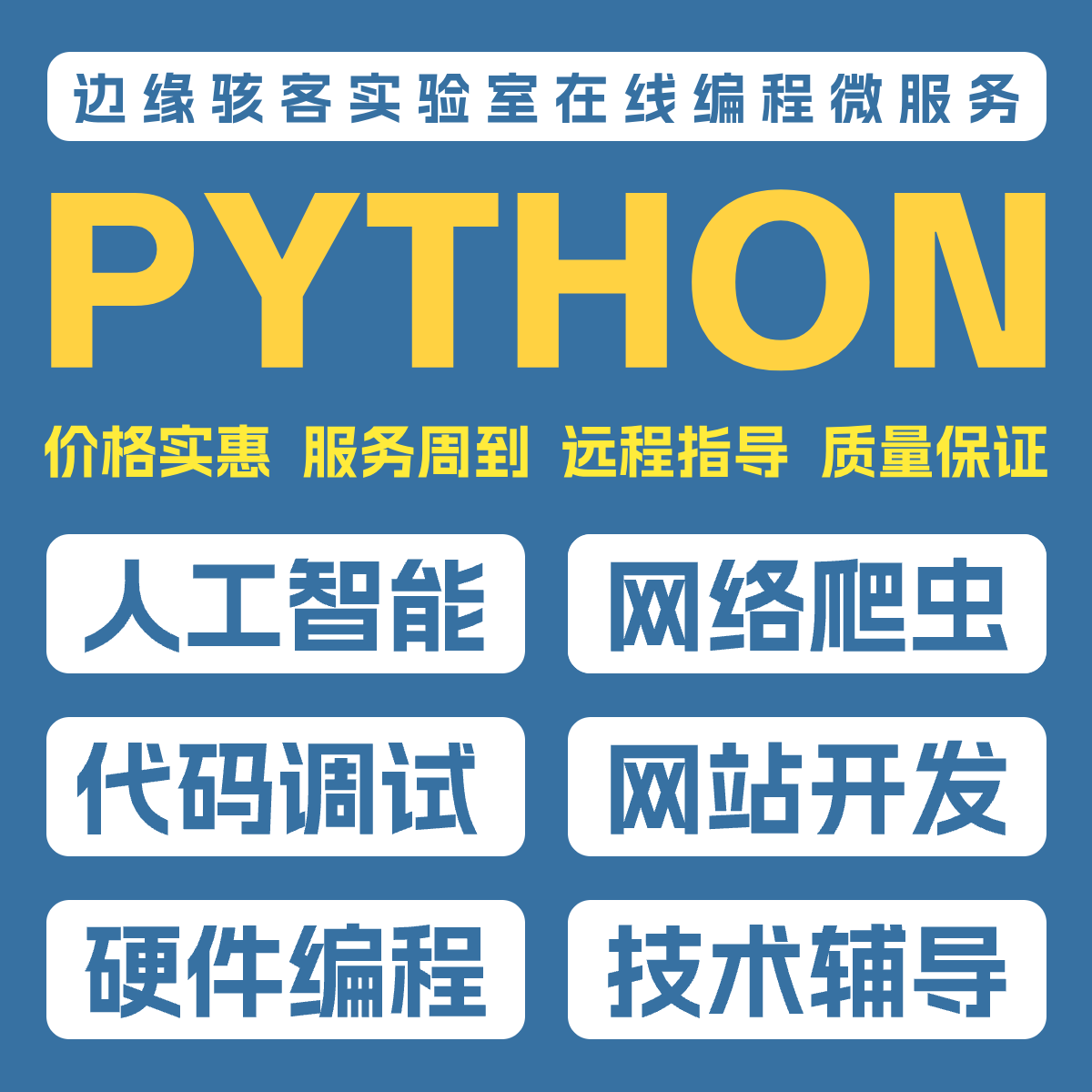 PYTHON在线远程调试网络爬虫数据可视化处理网站开发神经网络训练