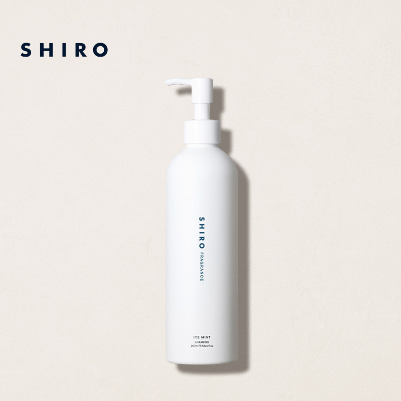 SHIRO冰凉薄荷洗发水280mL原装进口滋养柔顺修护清爽畅快清凉夏日