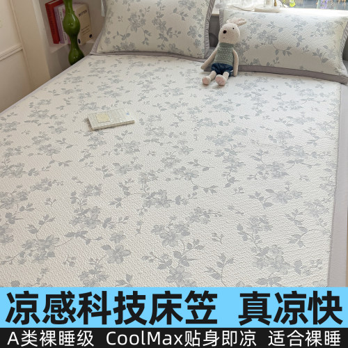 A类凉感冰豆豆软凉席夏季新款