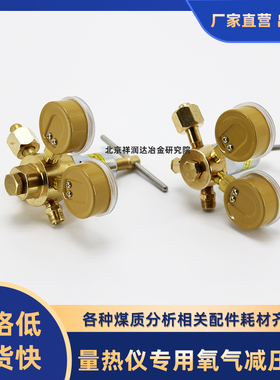 青岛恒特HunteYQY-370BAab氧气减压器量热仪计氧弹减压阀氧气表