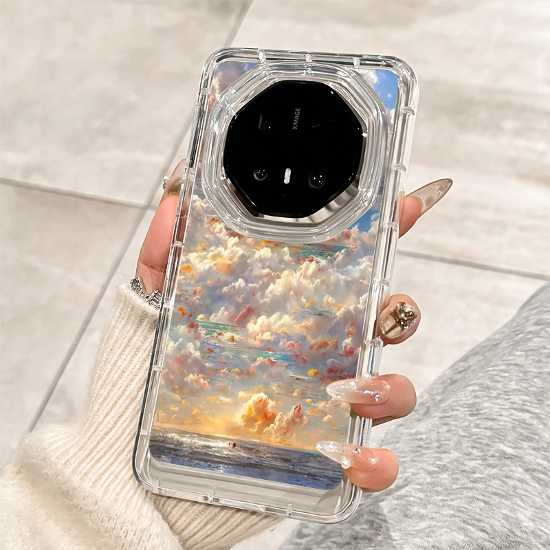 海上生花适用华为mate70rs手机壳