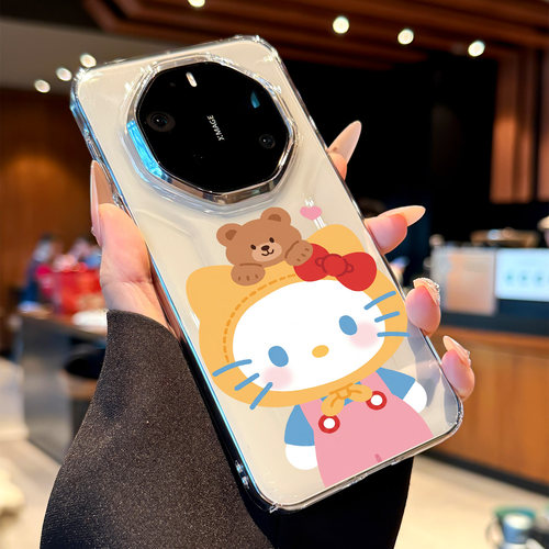 适用华为mate80rs可爱小熊猫咪