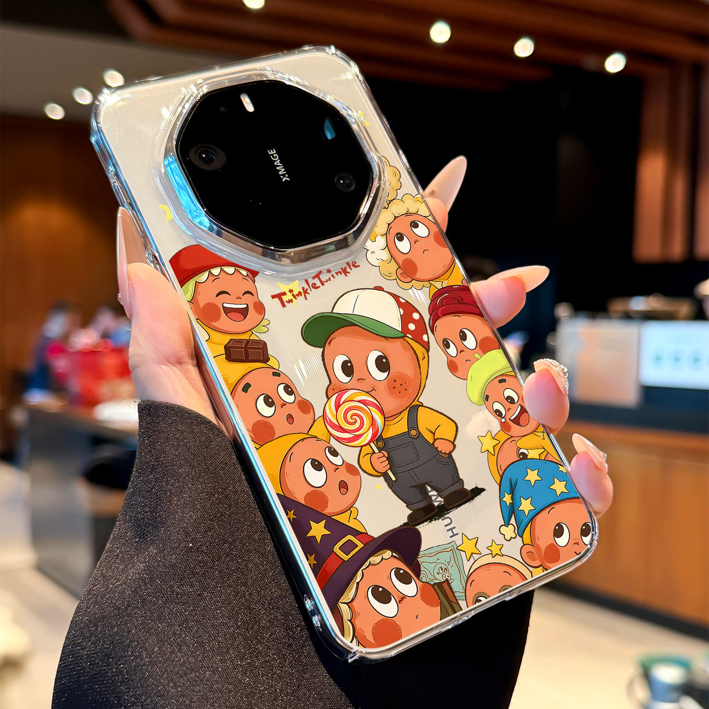 适用华为mate80rs非凡大师手机壳新款创意高级感mate80promax棒棒糖星星人80pro全包超薄m80女款小众网红超火