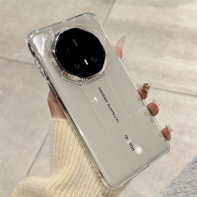 适用于华为mate70rs超薄透明壳