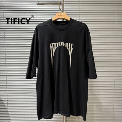 Dark RO High Street Style High-quality Cotton 100% Printed T