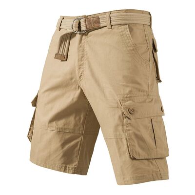 Cargo Knee Shorts Men Sports Casual Bermuda Shorts Plus Size