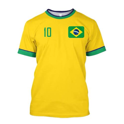 2023 New Brazil Jersey T-shirt Fine Design Brazilian Select