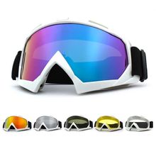 Skiing Goggles Windproof Cycling Motorcycle Goggles Winter A