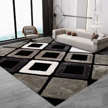 VIKAMA Nordic Carpet Living Room Sofa Coffee Table Mat Moder