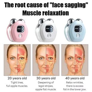 Facial Electric Massager Adjustable Microcurren EMS Levels