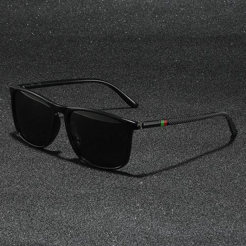 Square Polarized Sunglasses Men Women Silm Popular Sun Glass