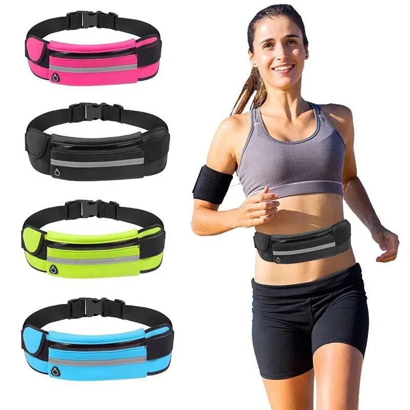 1pcs Colorful Waterproof Neoprene Fanny Pack Running Man Wai