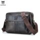 Genuine Large Leather BULLCAPTAIN Bag Men Crossbody Capaci